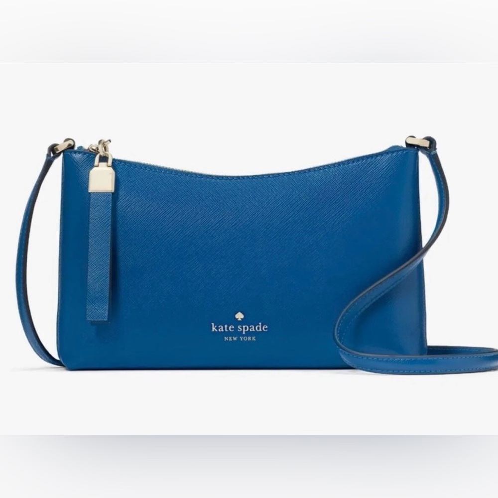 NWT KATE SPADE SADIE CROSSBODY BAG IN SAPPHIRE ICE (BLUE)